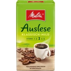 Melitta Kaffee Auslese Klassich-mild Gemahlen 500G