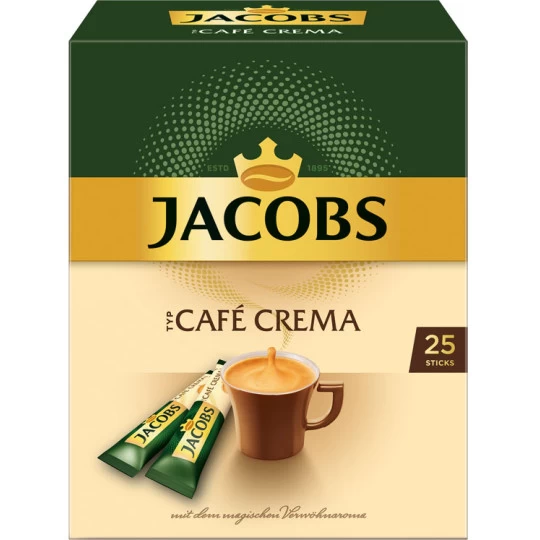 Typ Café Crema Sticks 25ST 45G 3 Typ Café Crema Sticks 25ST 45G