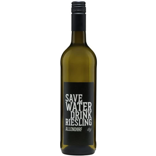 Save Water Drink Riesling Dry 0,75L 3 Save Water Drink Riesling Dry 0,75L
