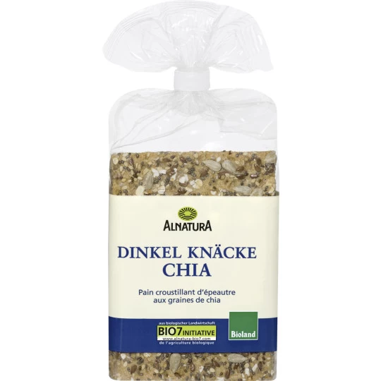 Bio Dinkel Chia Knäcke 200G 3 Bio Dinkel Chia Knäcke 200G