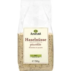 Bio Haselnüsse Gemahlen 150G
