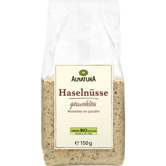 Bio Haselnüsse Gemahlen 150G 3 Bio Haselnüsse Gemahlen 150G