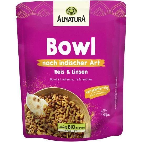 Bio Bowl Nach Indischer Art 250G 3 Bio Bowl Nach Indischer Art 250G