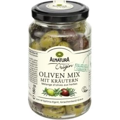Origin Bio Oliven Mix Mit Kräutern 180G