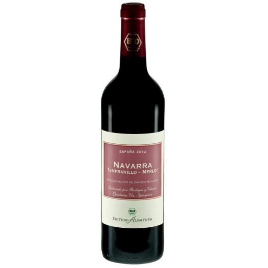 Bio Navarra Tempranillo-Merlot Trocken 0,75L 3 Bio Navarra Tempranillo-Merlot Trocken 0,75L
