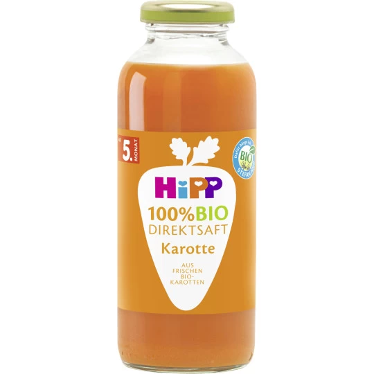 Hipp Bio Direktsaft Karotte Ab Dem 5.Monat 0,33L 3 Hipp Bio Direktsaft Karotte Ab Dem 5.Monat 0,33L