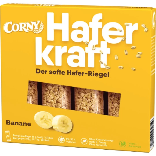 Haferkraft Banane 4ST 140G 3 Haferkraft Banane 4ST 140G