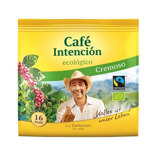 Bio Cafe Intencion Ecologico Cremoso Fairtrade 16ST 112G 3 Bio Cafe Intencion Ecologico Cremoso Fairtrade 16ST 112G