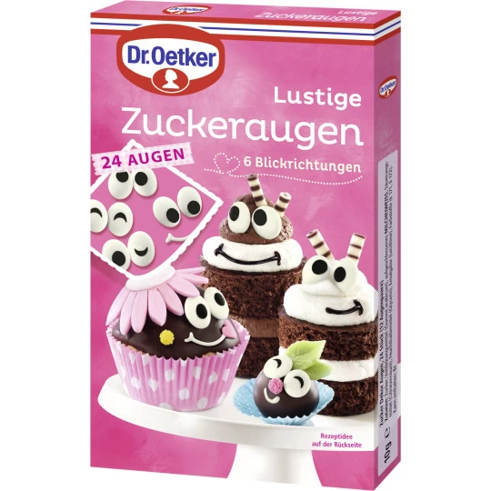 Dr. Oetker Lustige Zuckeraugen 10G 3 Dr. Oetker Lustige Zuckeraugen 10G