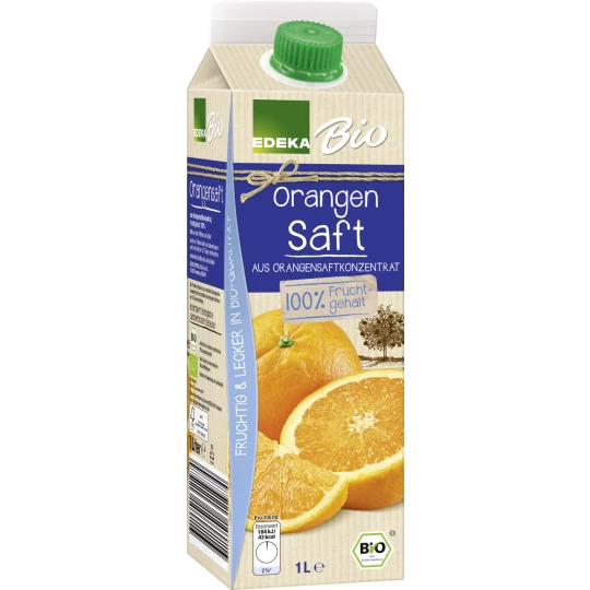 Bio Orangen Saft 1L 3 Bio Orangen Saft 1L