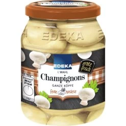 Champignons 1. Wahl Ganze Köpfe 330G