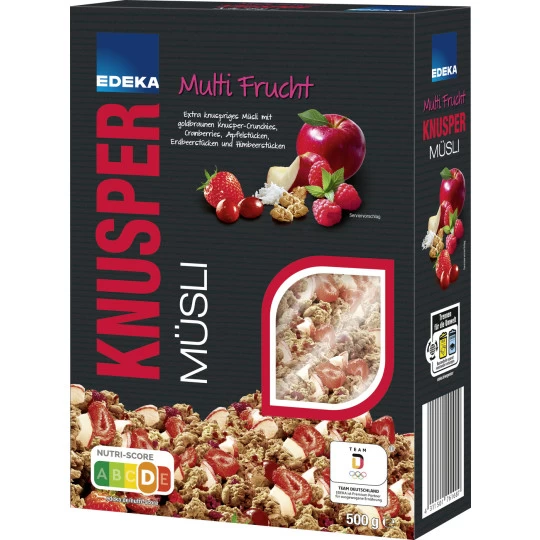 Knusper Müsli Multi Frucht 500G 3 Knusper Müsli Multi Frucht 500G