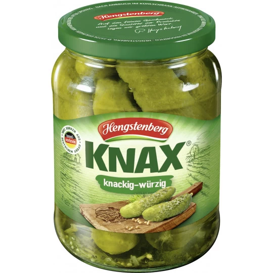 Knax Gewürzgurken 670G 3 Knax Gewürzgurken 670G