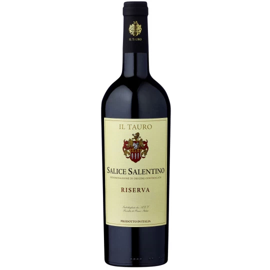 Tauro Salice Salentino Riserva Rotwein 0,75L 3 Tauro Salice Salentino Riserva Rotwein 0,75L