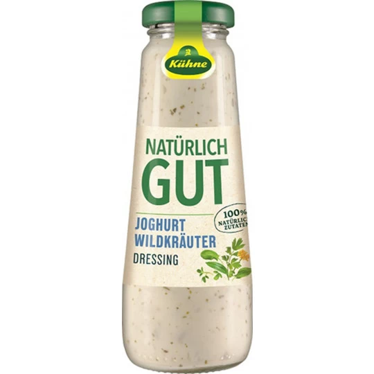 Natürlich Gut Joghurt Wildkräuter Dressing 250ML 3 Natürlich Gut Joghurt Wildkräuter Dressing 250ML