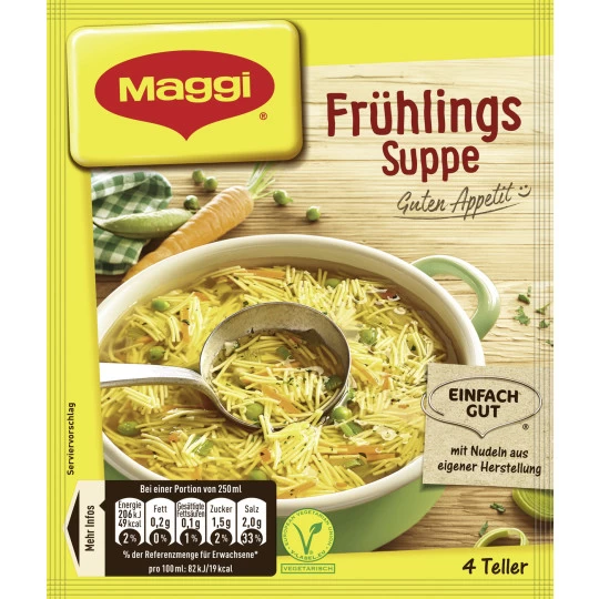 Guten Appetit! Frühlings Suppe Ergibt 1L 3 Guten Appetit! Frühlings Suppe Ergibt 1L