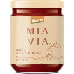 Demeter Sugo Alla Bolognese Tomatensauce Mit Fleisch 330G