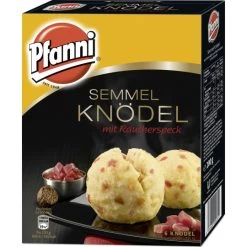Semmel Knödel Mit Räucherspeck Im Kochbeutel - 6 Knödel 200G