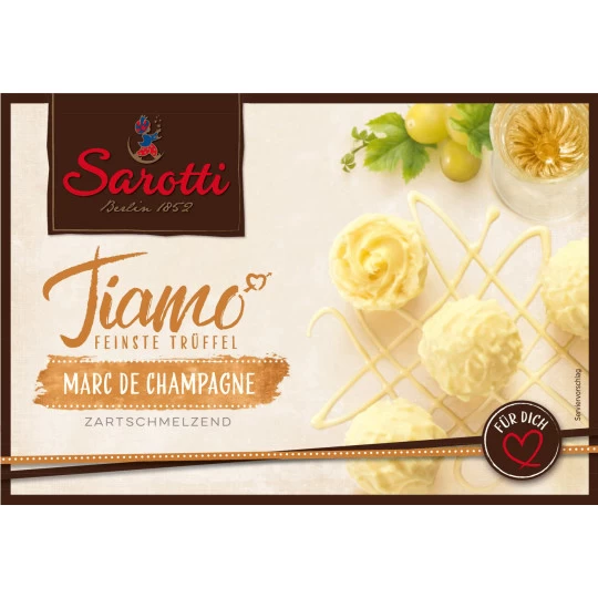 Tiamo Feinste Trüffel - Marc De Champagne 125G 3 Tiamo Feinste Trüffel - Marc De Champagne 125G