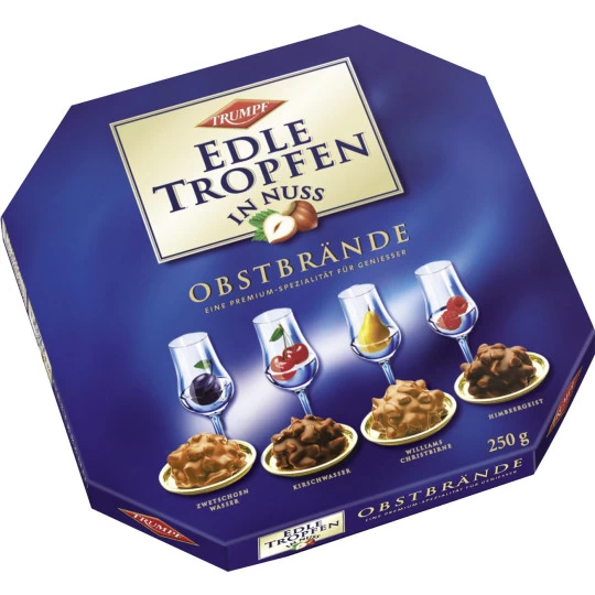 Edle Tropfen In Nuss Obstbrände 250G 3 Edle Tropfen In Nuss Obstbrände 250G