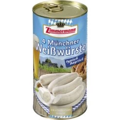 Zimmermann Münchner Weißwürste 530G